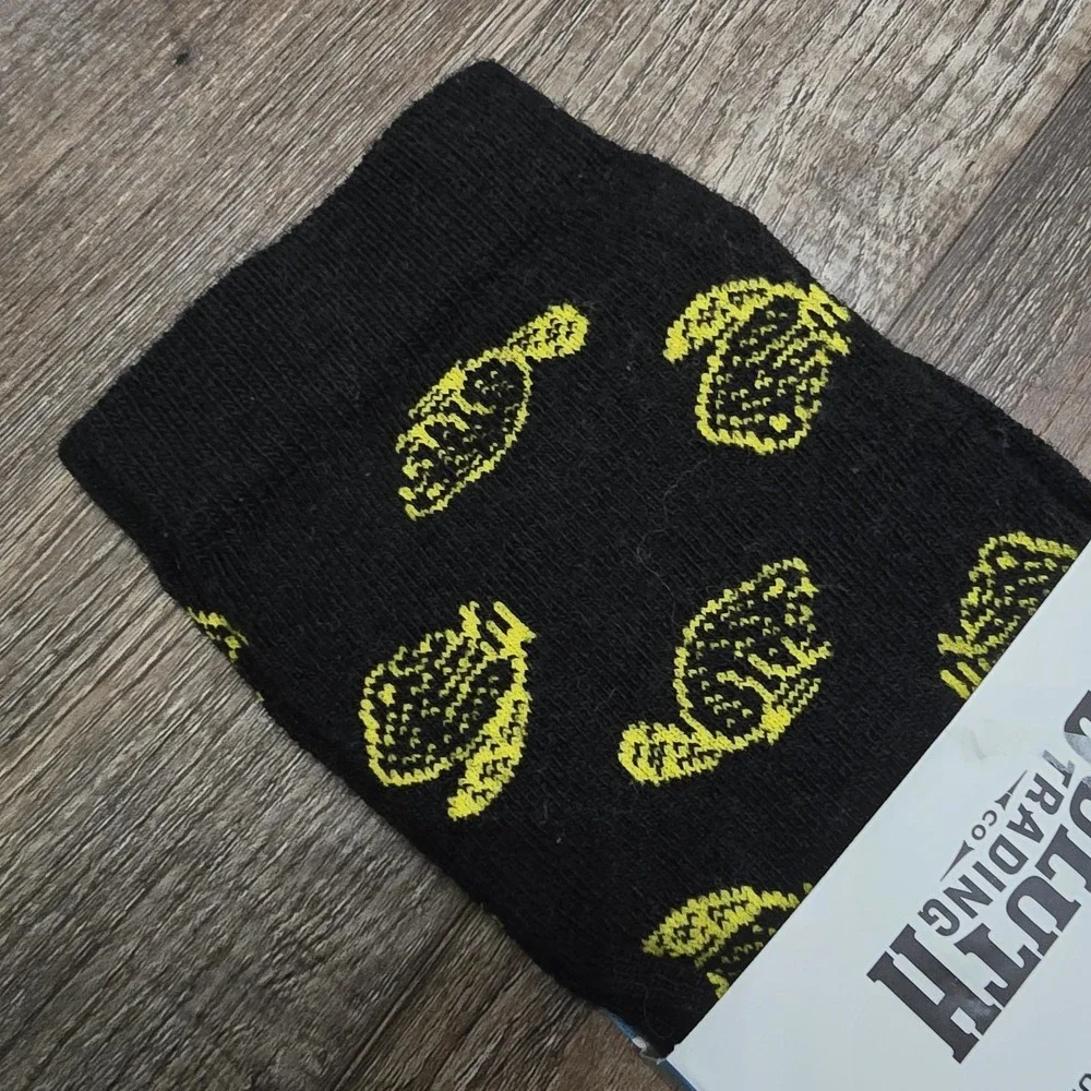 Duluth Trading Co Angry Beaver Men's Lightweight Wool Duluthed-Up Dress Socks XL
